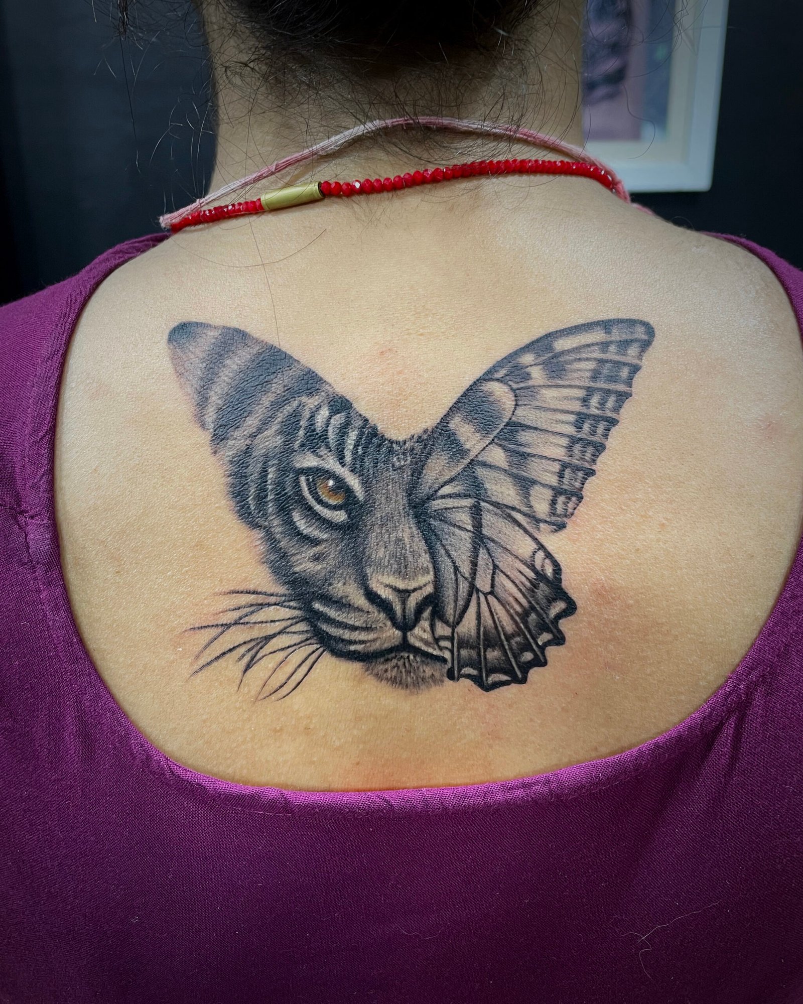 butterfly tiger tatoo (1)