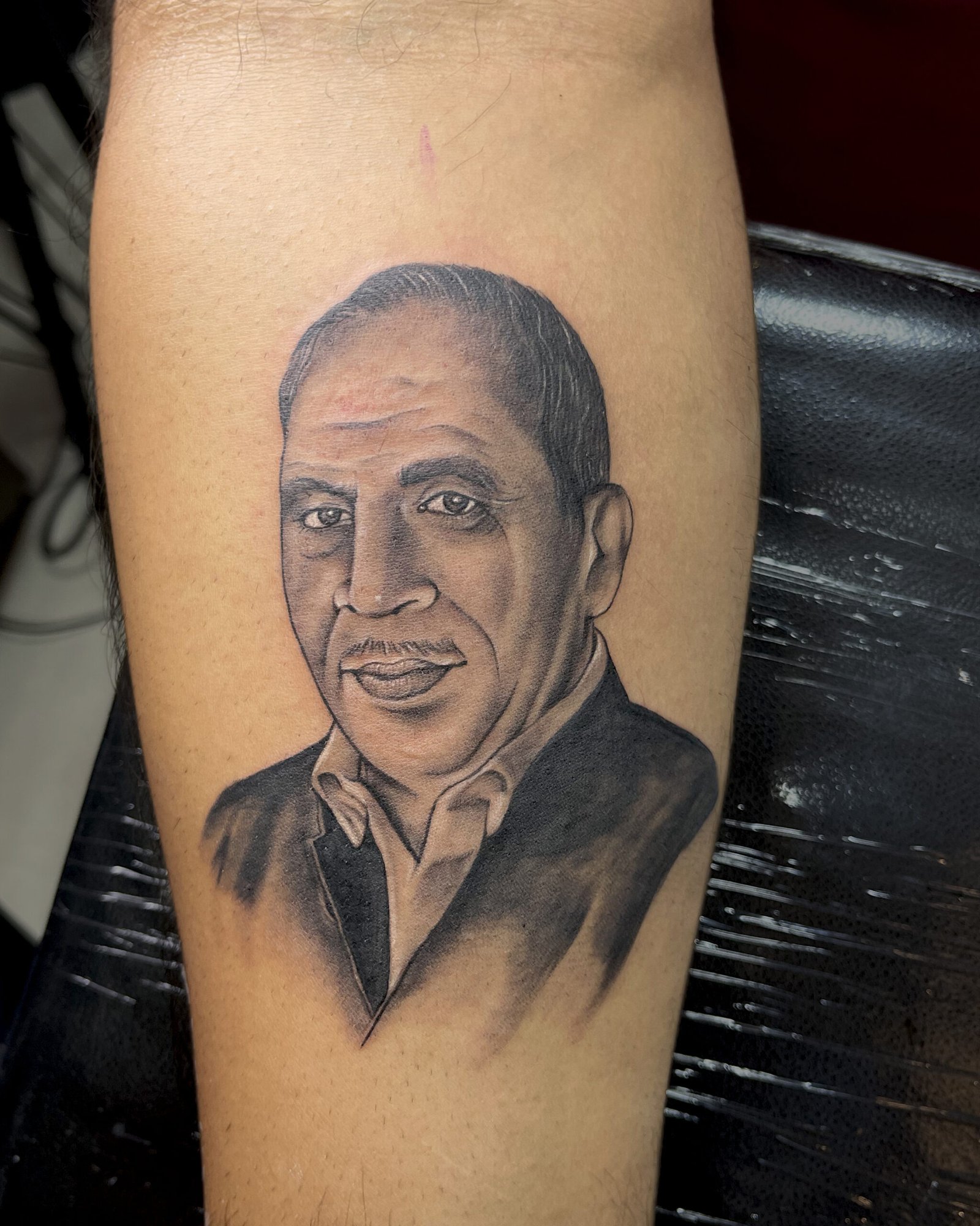 dad face tattoo