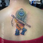 krishna flute tattoo 01