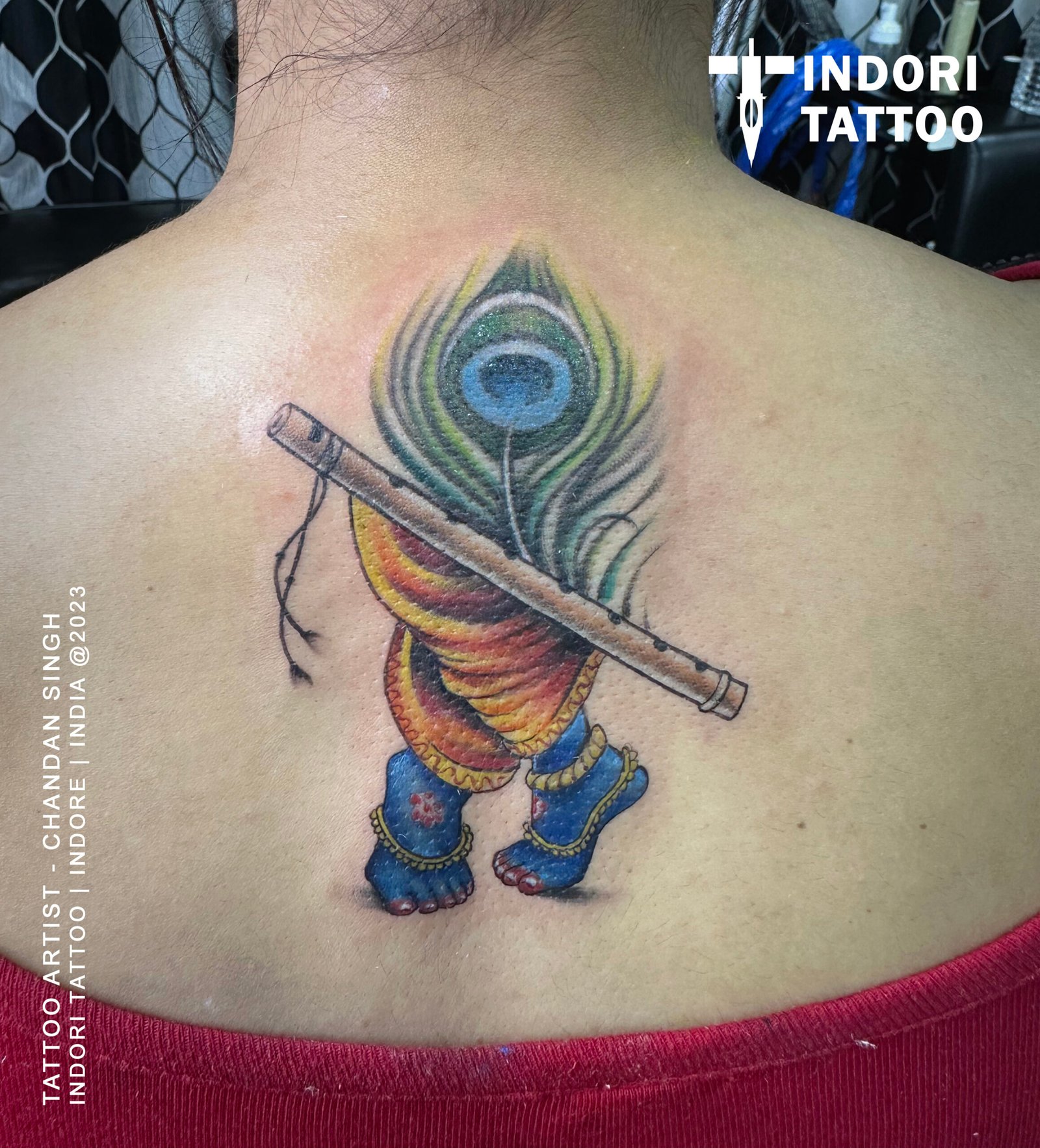 Krishna tattoo